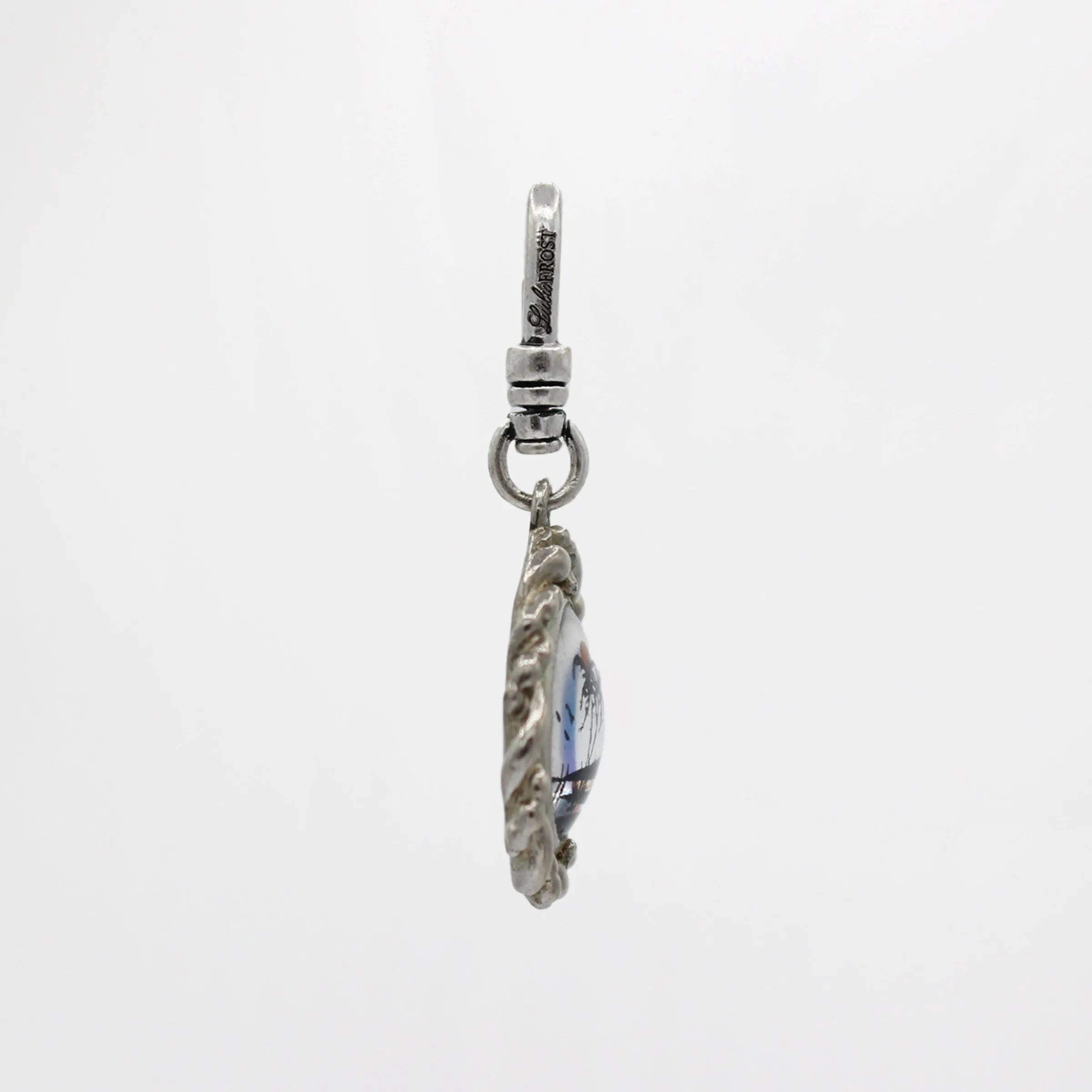 Vintage 1950's Morpho Vivid Blue Butterfly My Lady of the Island Charm sold by Lulu Frost product image thumbnail 3