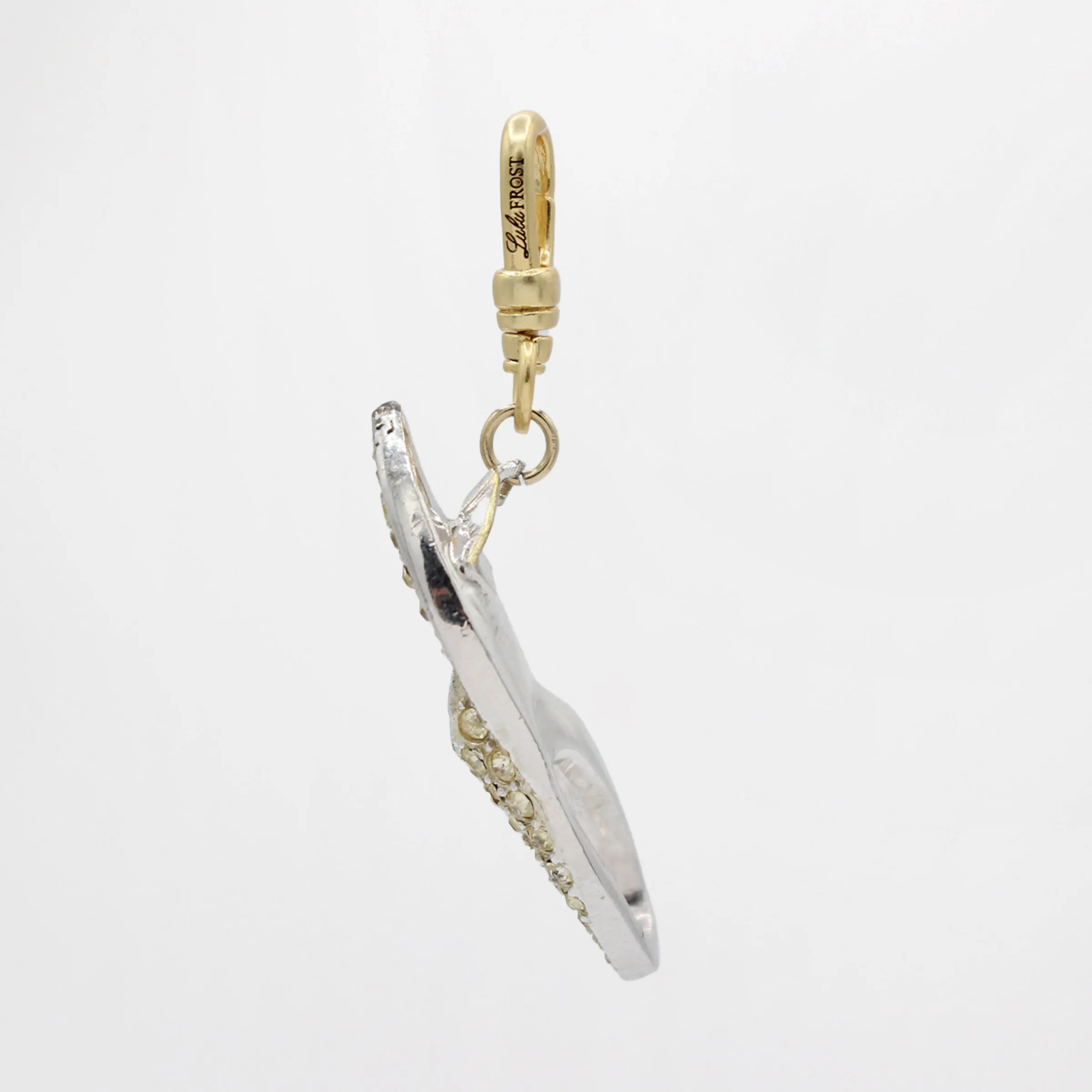 Gorgeous Vintage Crystal Calla Lily Arc d Triomphe Charm sold by Lulu Frost product image thumbnail 3