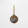 New Adventures Antique Victorian Butterfly Wing Morpho Pendant Charm sold by Lulu Frost