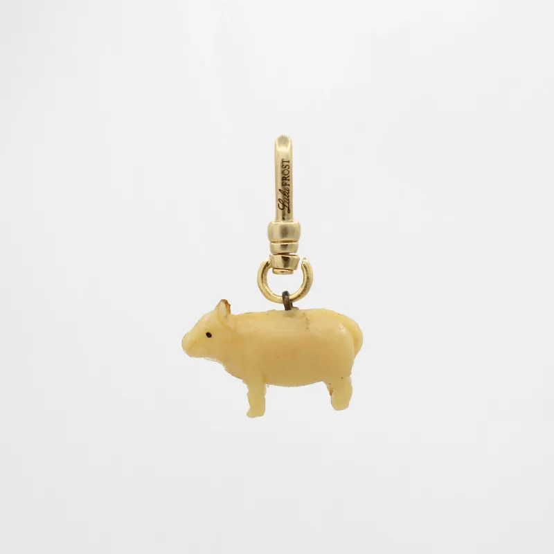 Holy Cow Vintage 1940's Cracker Jack Charm sold by Lulu Frost