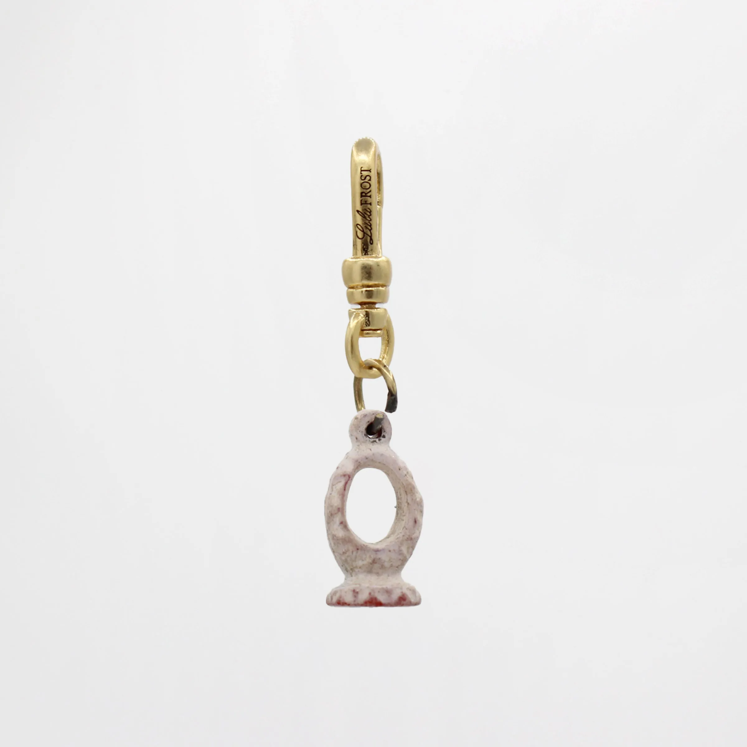 Antique hand carved Ceramic Dimensional Portal Charm sold by Lulu Frost product image thumbnail 2