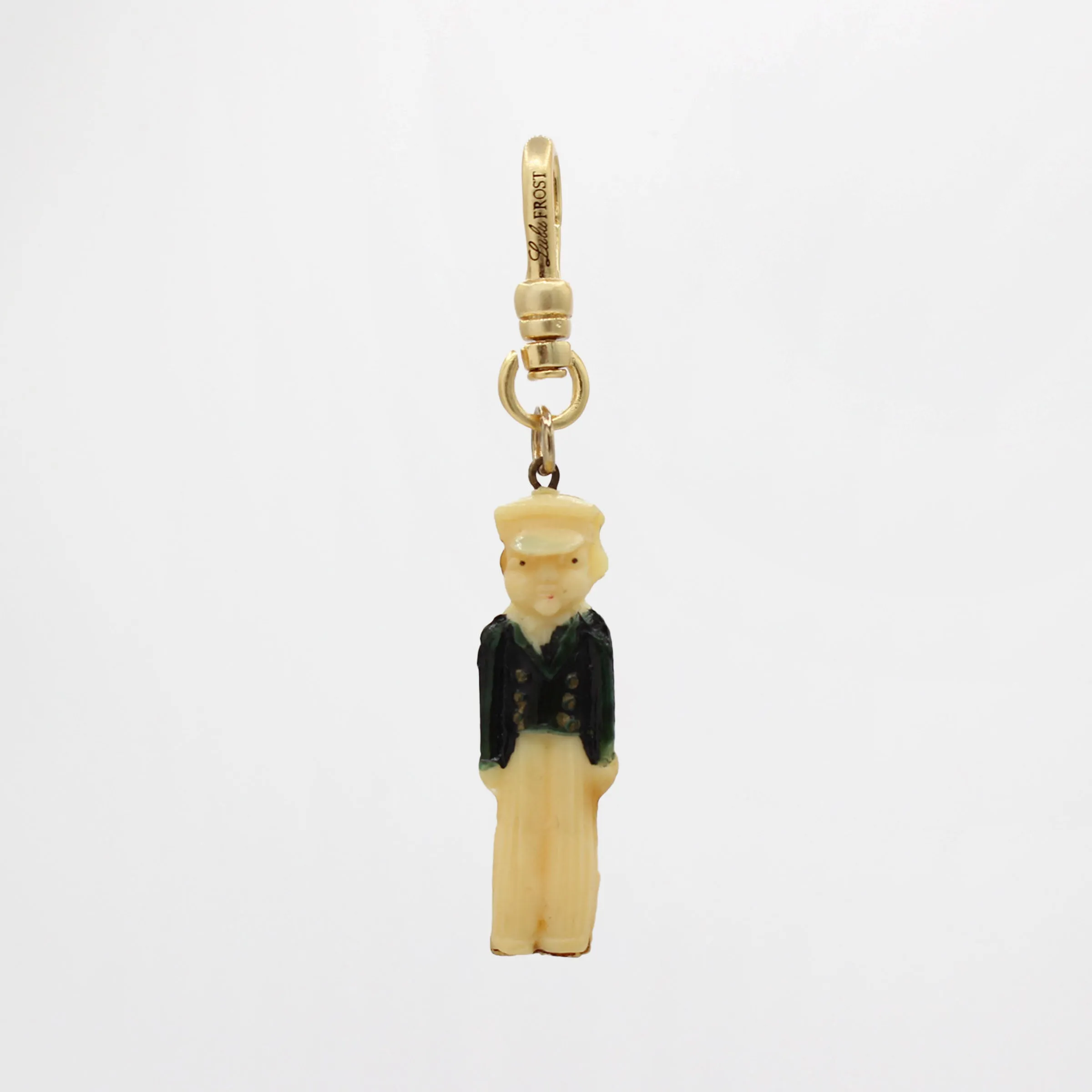 Ship's Ahoy Vintage 1940's Cracker Jack Sailor Charm sold by Lulu Frost