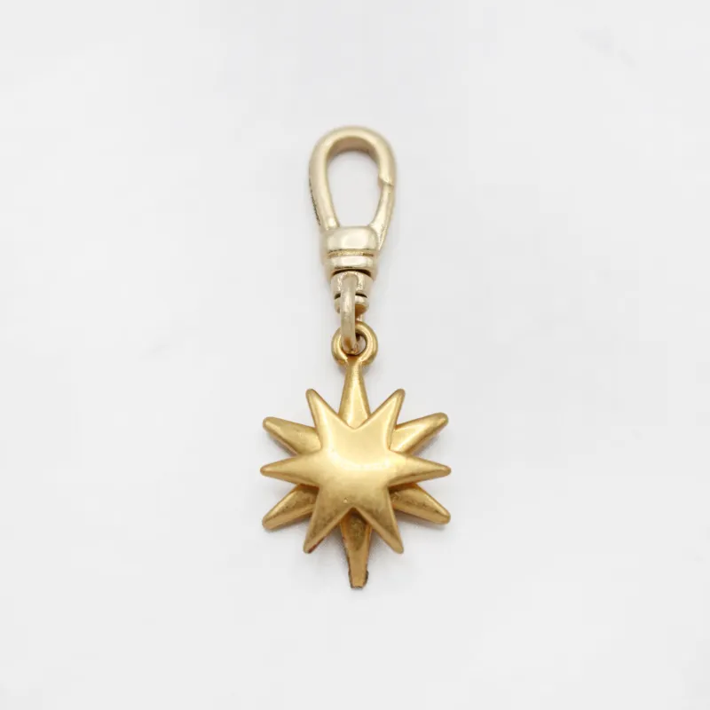 Vintage Lulu Ka-Pow Golden Star Charm sold by Lulu Frost