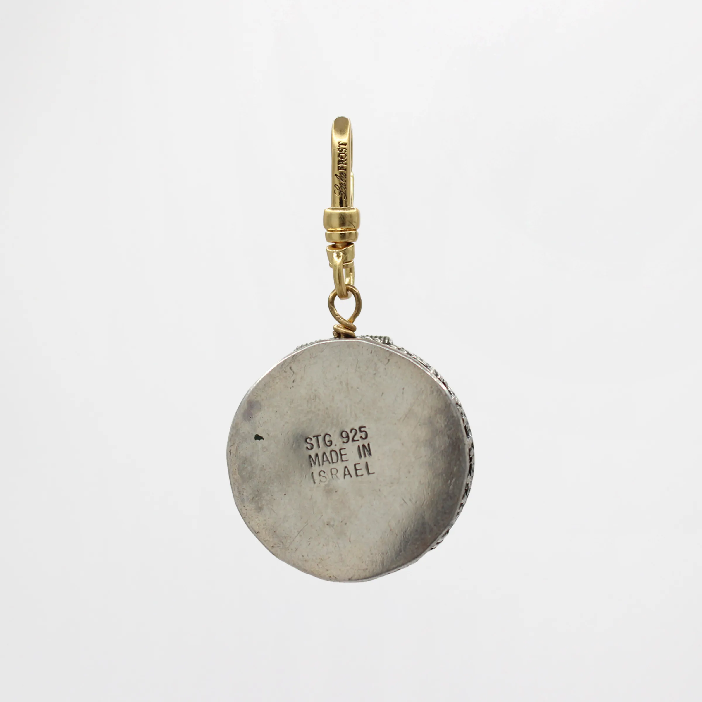 Open & Shut Sterling Silver Maiden With Blooms Treasure Box Locket Charm sold by Lulu Frost product image thumbnail 2