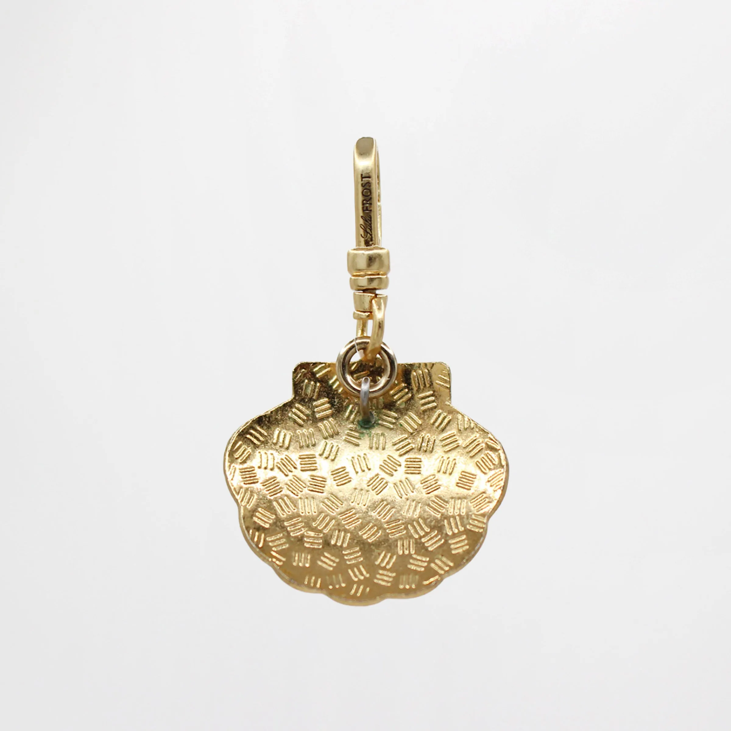 Fabulous Ombré Enamel Colors of the Sea Scallop Shell Susan Charm sold by Lulu Frost product image thumbnail 2