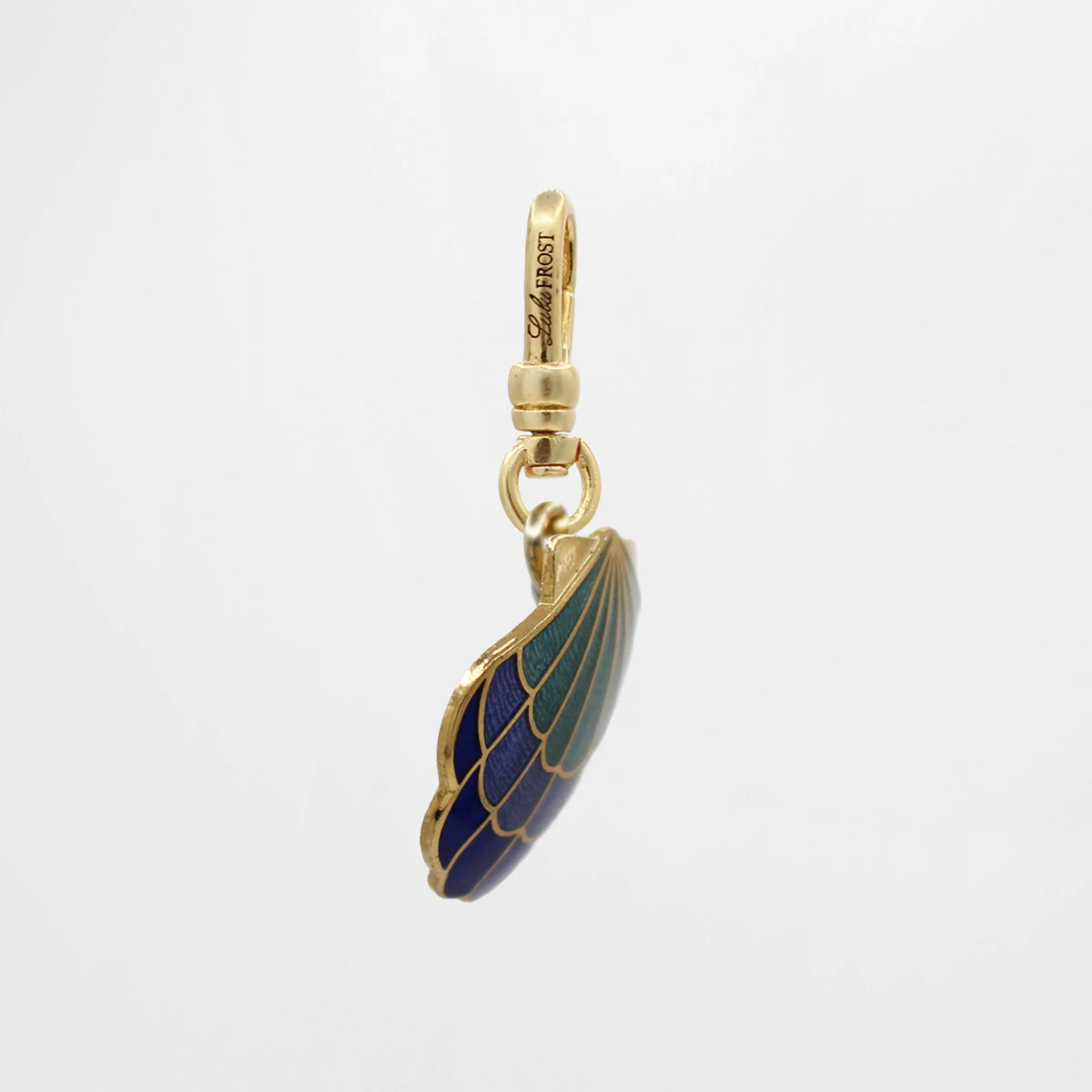 Fabulous Ombré Enamel Colors of the Sea Scallop Shell Susan Charm sold by Lulu Frost product image thumbnail 3