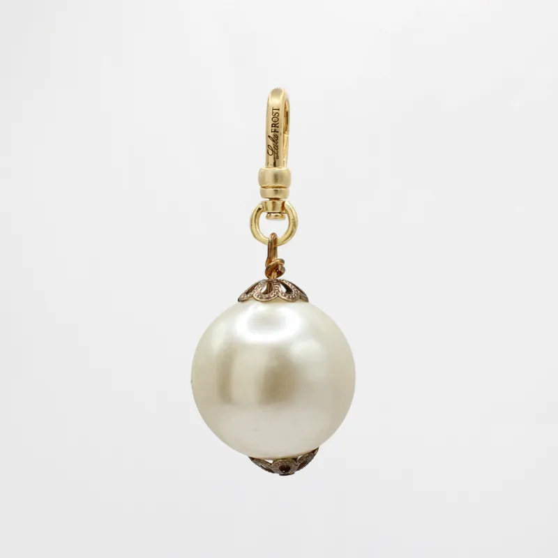 High Summer Oversized Luminous Glowy Resin Pearl Wisdom Marie Charm sold by Lulu Frost