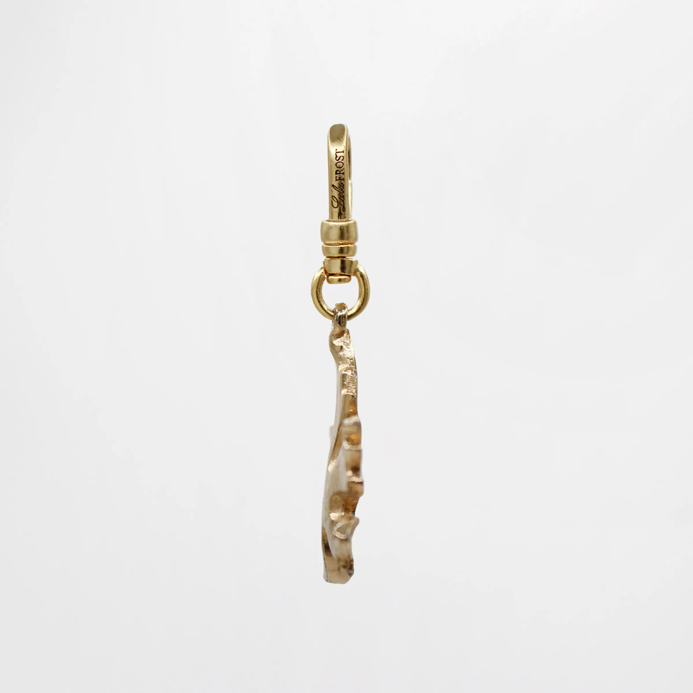 Summer Leaves on the Breeze Vintage Gilt Metal Maple Rajni Charm sold by Lulu Frost product image thumbnail 3