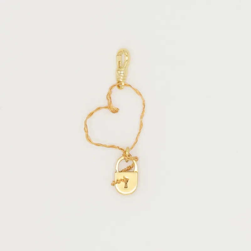 "Lock In Love" Heart Charm sold by Lulu Frost