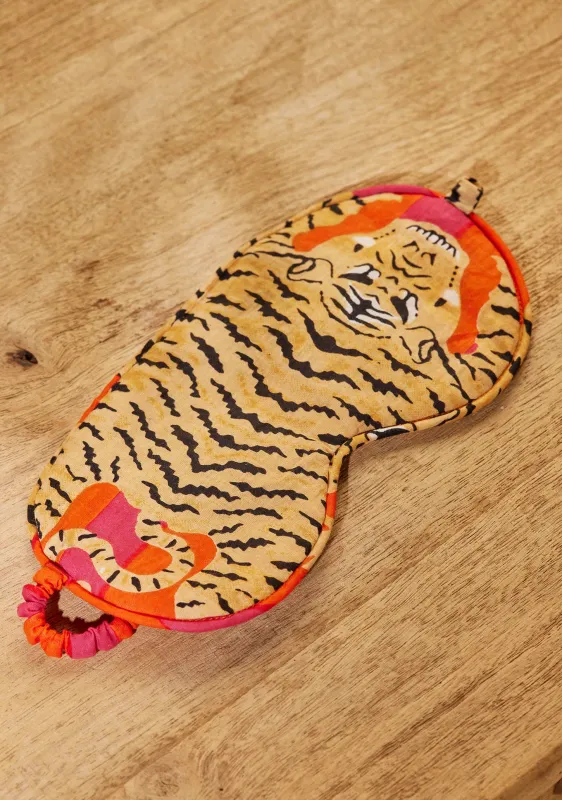 Tiger Stripe Eye Mask sold by Lulu Frost