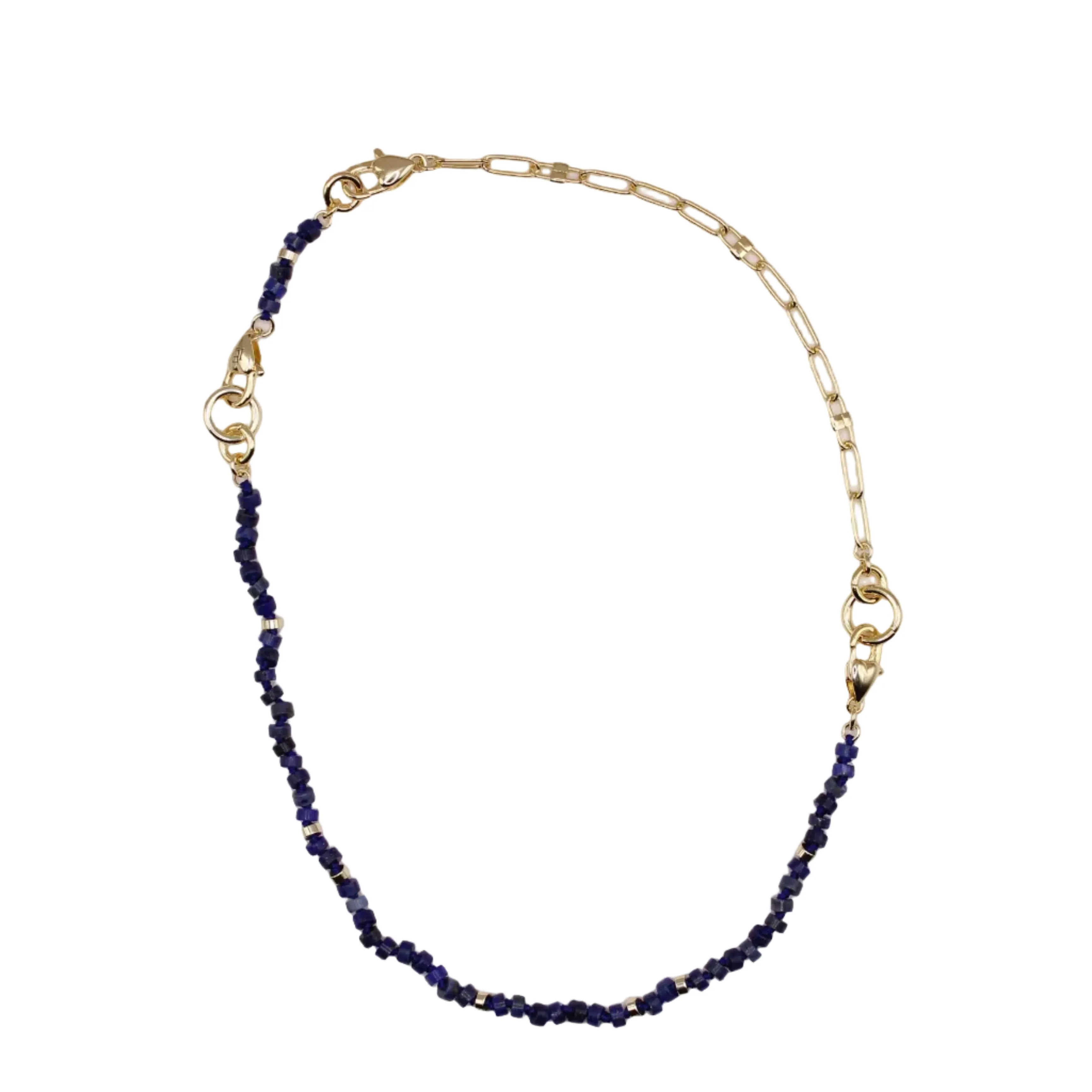 The Convertible Lapis Lazuli Necklace/Bracelet Set sold by Lulu Frost