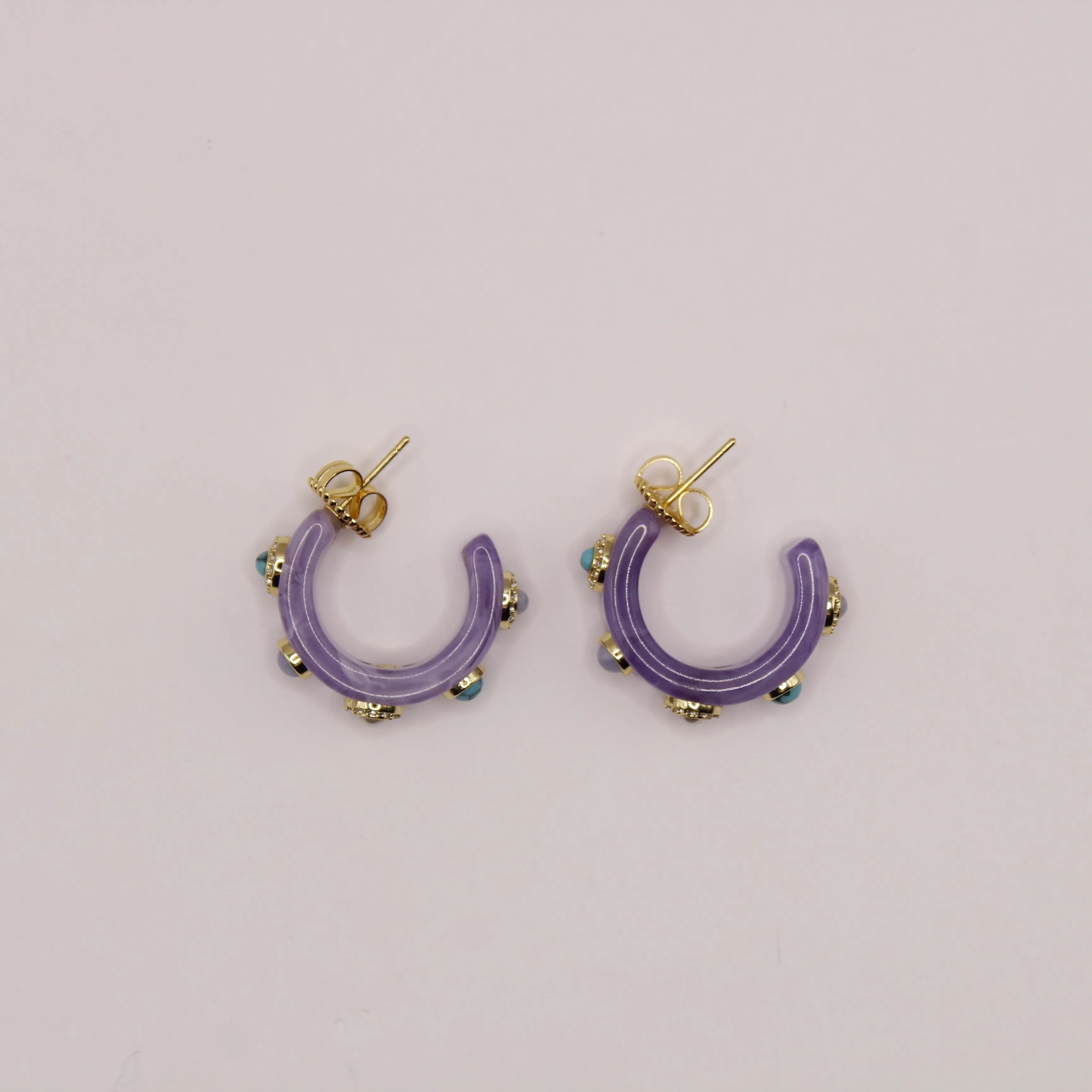 The Aphrodite Hoop Earring sold by Lulu Frost product image thumbnail 2