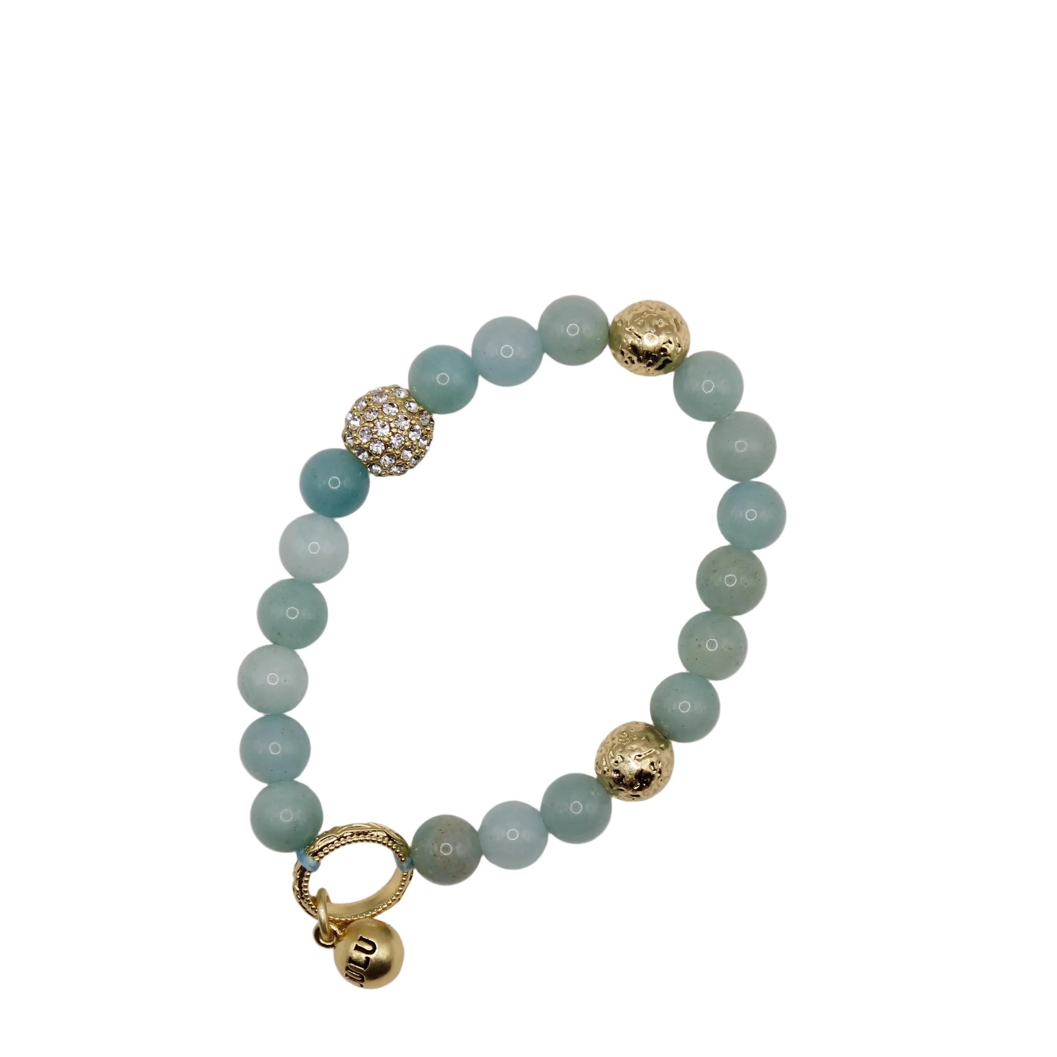 The Hera Aventurine Bracelet sold by Lulu Frost