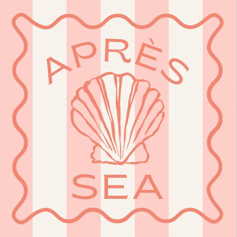 Funny Party Beach Cocktail Napkins | Apres Sea made by Lulu Frost