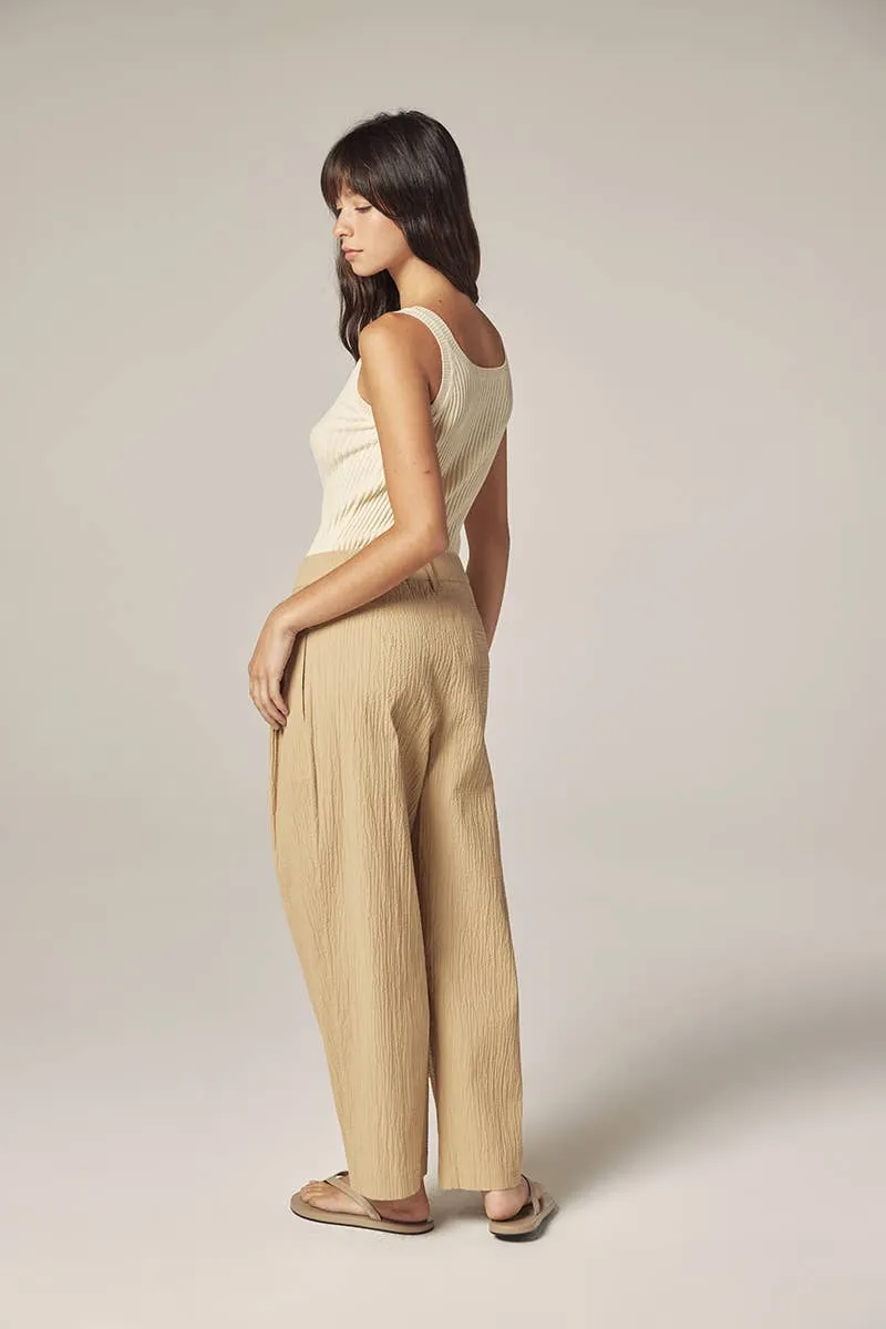Textured Pleated Pants sold by Lulu Frost product image thumbnail 4