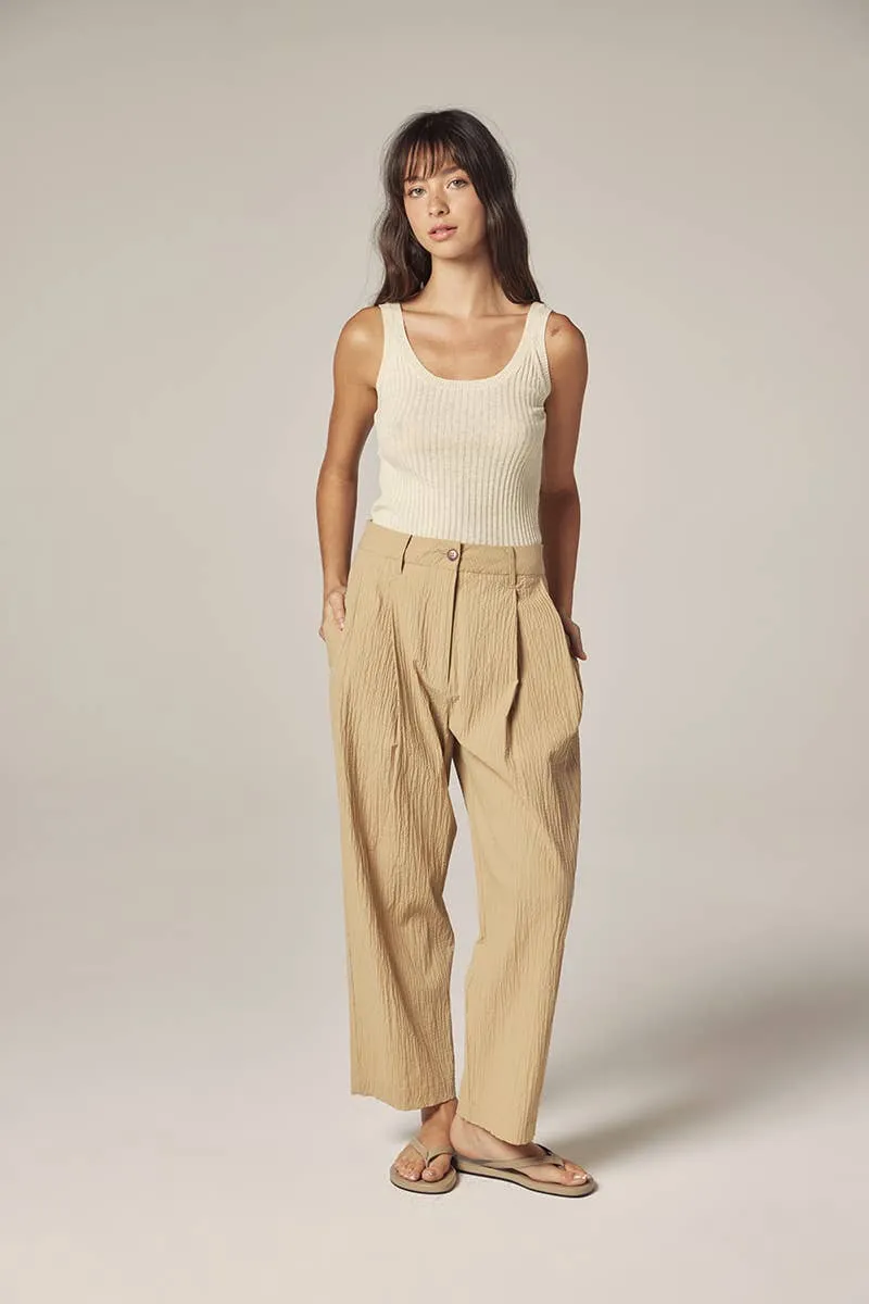 Textured Pleated Pants sold by Lulu Frost product image thumbnail 2