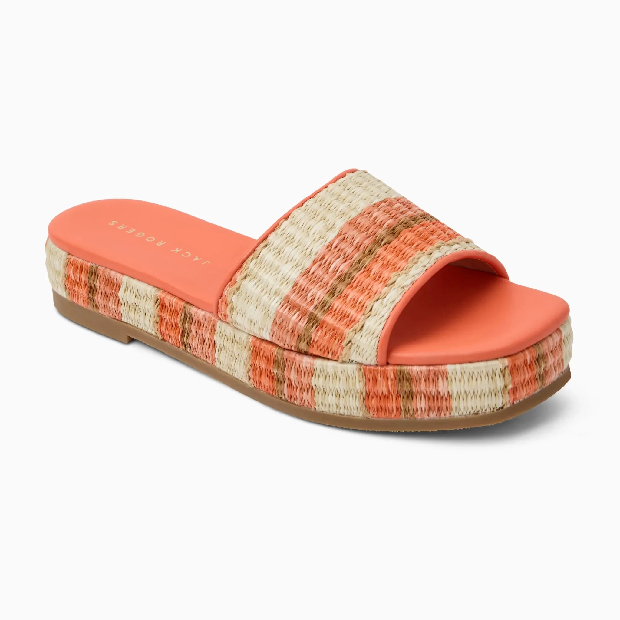 Jack Rogers Bay Flatform - Raffia sold by Lulu Frost