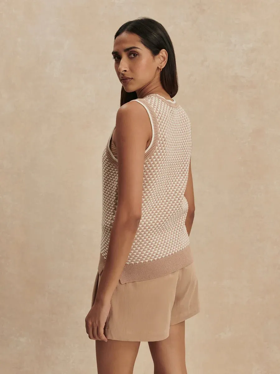Varley Jenson Stitch Knit Tank sold by Lulu Frost product image thumbnail 3