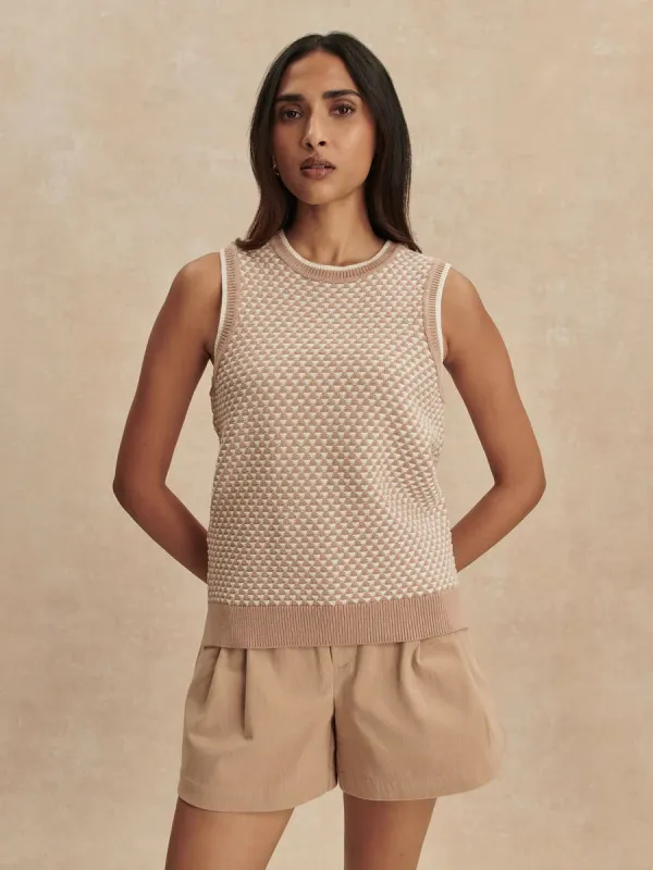Varley Jenson Stitch Knit Tank made by Varley