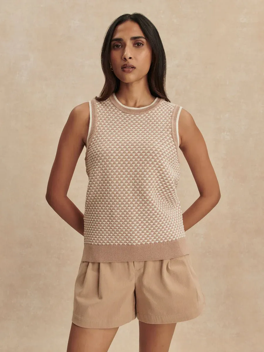 Varley Jenson Stitch Knit Tank sold by Lulu Frost
