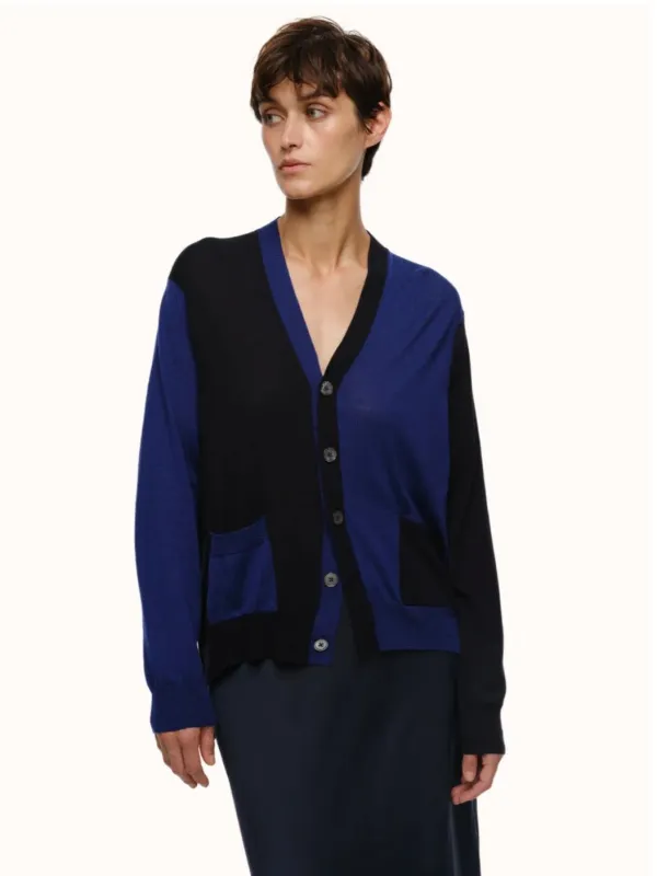 Eolas Adrian Color Blocked Cardigan made by Lulu Frost