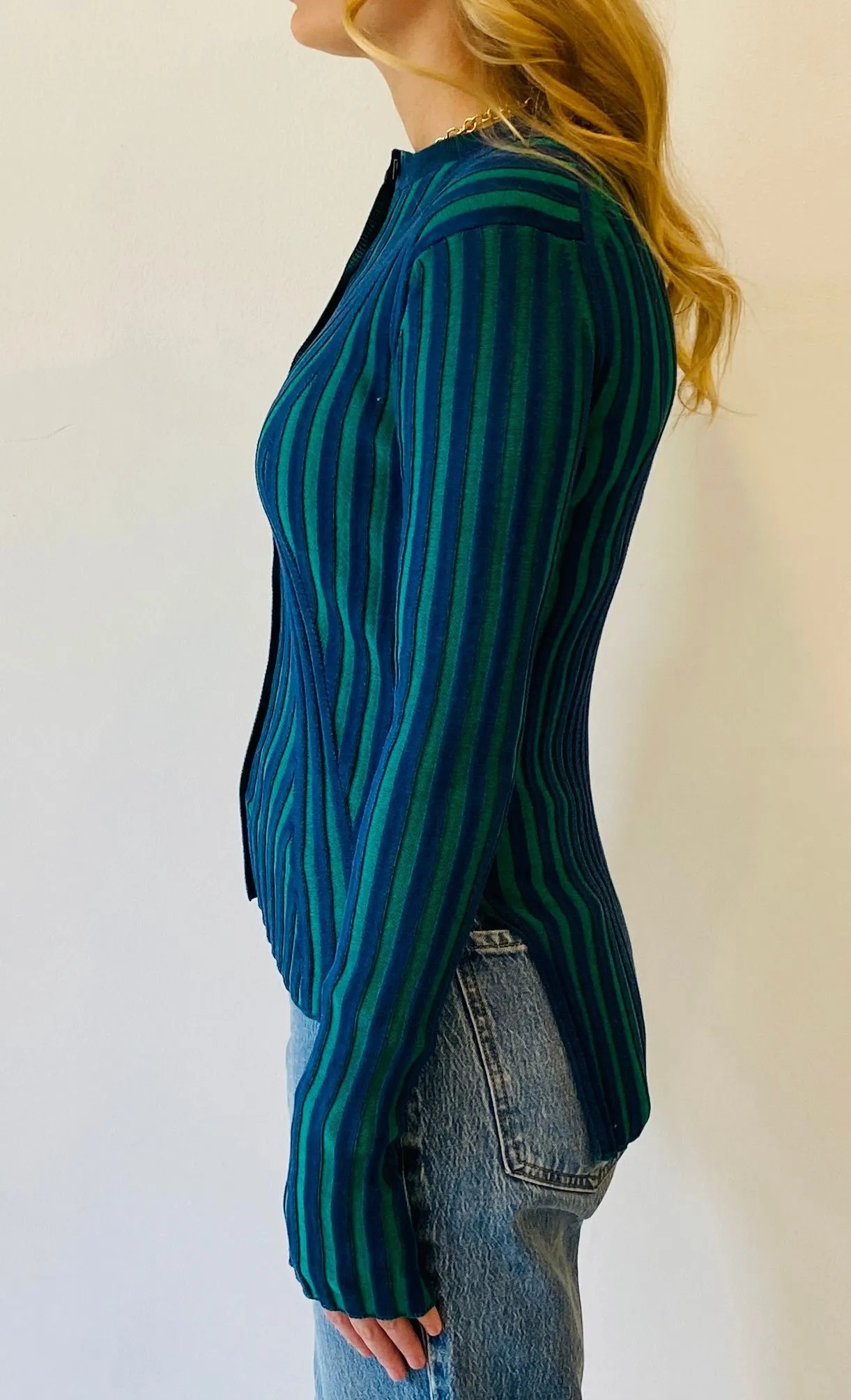 EOLAS Ribbed Cardigan sold by Lulu Frost product image thumbnail 2