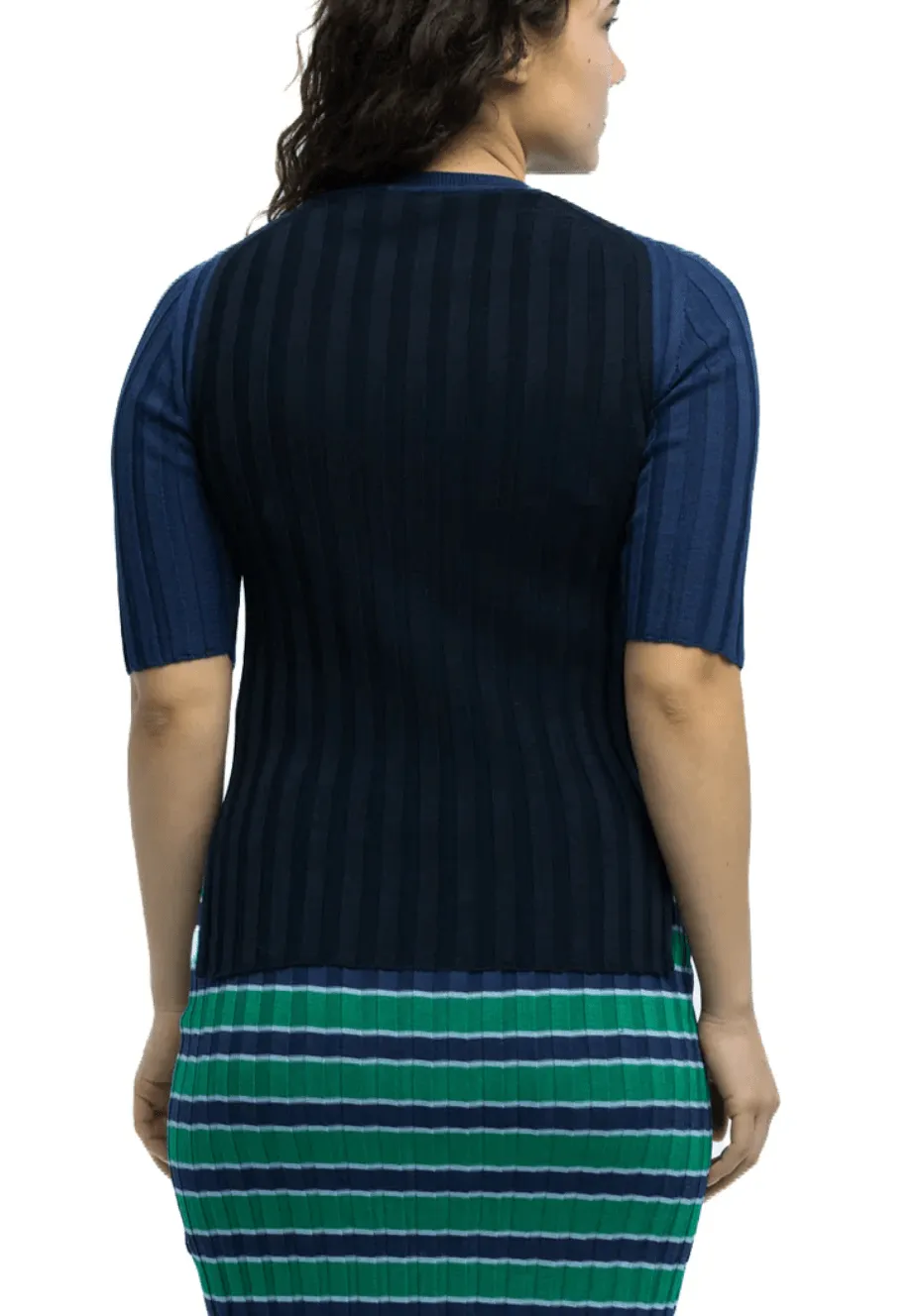 Eolas Luc Ribbed Short Sleeve Crewneck sold by Lulu Frost product image thumbnail 3