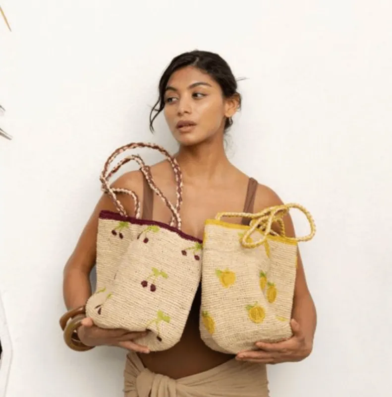 Zanatany assorted fruit Tote Bag made by Lulu Frost