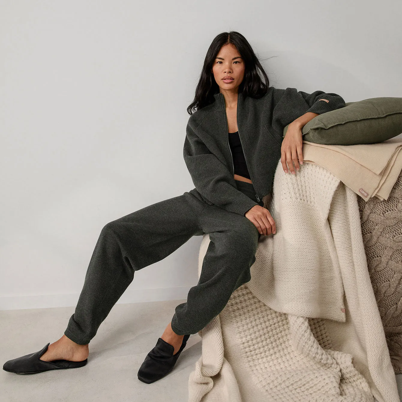 Cottonsilk™ Relaxed Jogger sold by lunya product image thumbnail 3