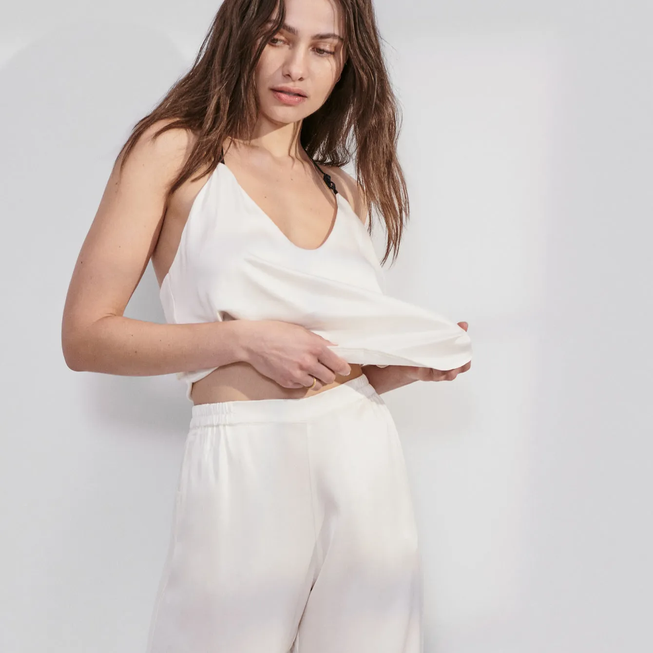 Washable Silk Cami Pant Set sold by lunya product image thumbnail 4