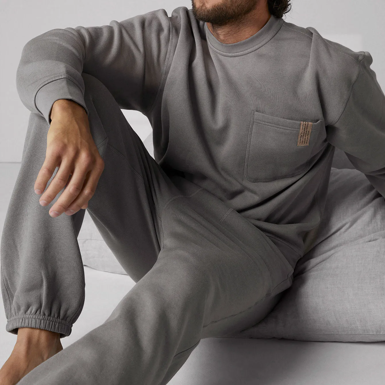 Men’s Silksweats™ Midweight Reversible Jogger sold by lunya product image thumbnail 4