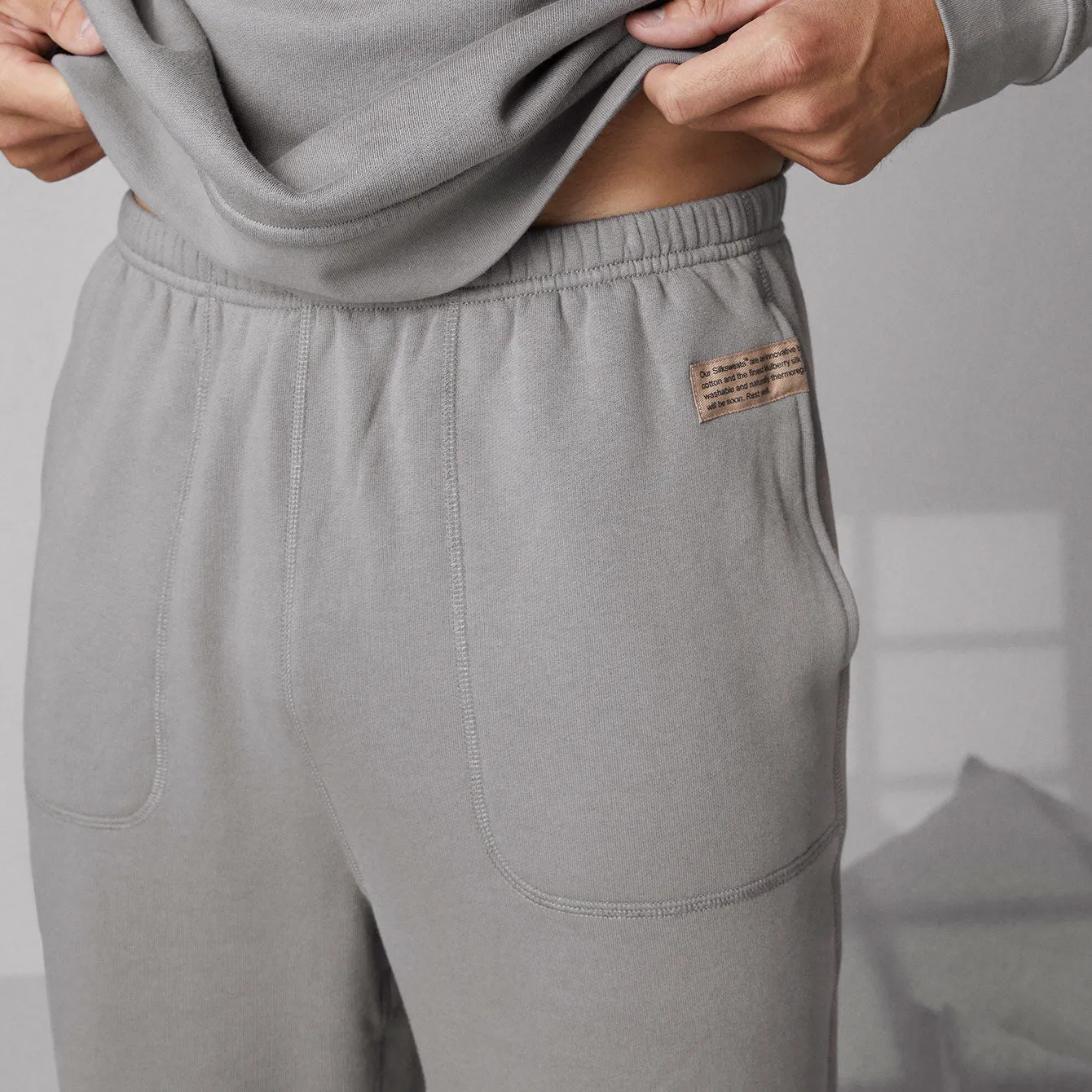 Men’s Silksweats™ Midweight Reversible Jogger sold by lunya product image thumbnail 5