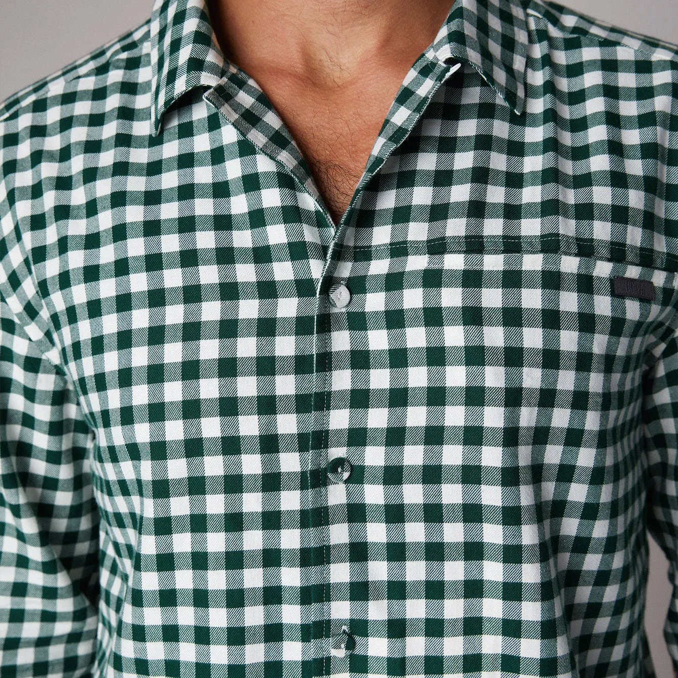 Men's Brushed Flannel Long Sleeve Pant Set sold by lunya product image thumbnail 5