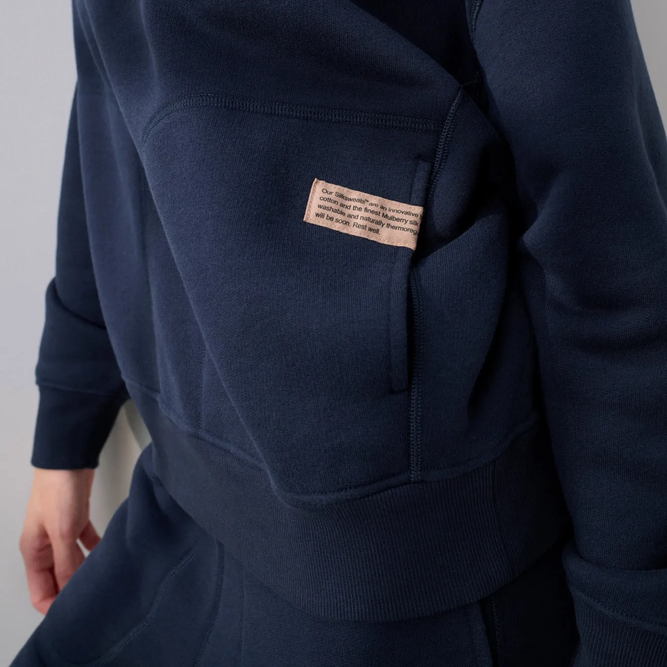 Silksweats™ Terry Half Zip sold by lunya product image thumbnail 4