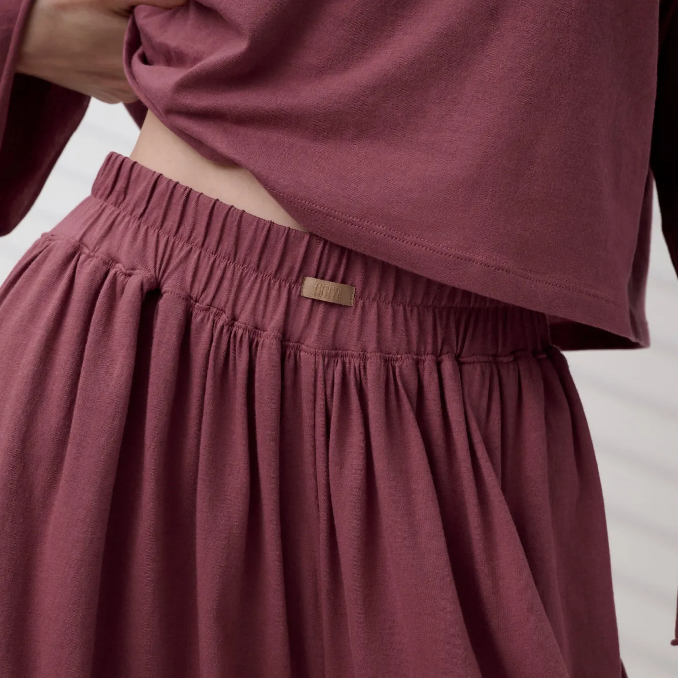 Organic Pima Wide Leg Pant sold by lunya product image thumbnail 2