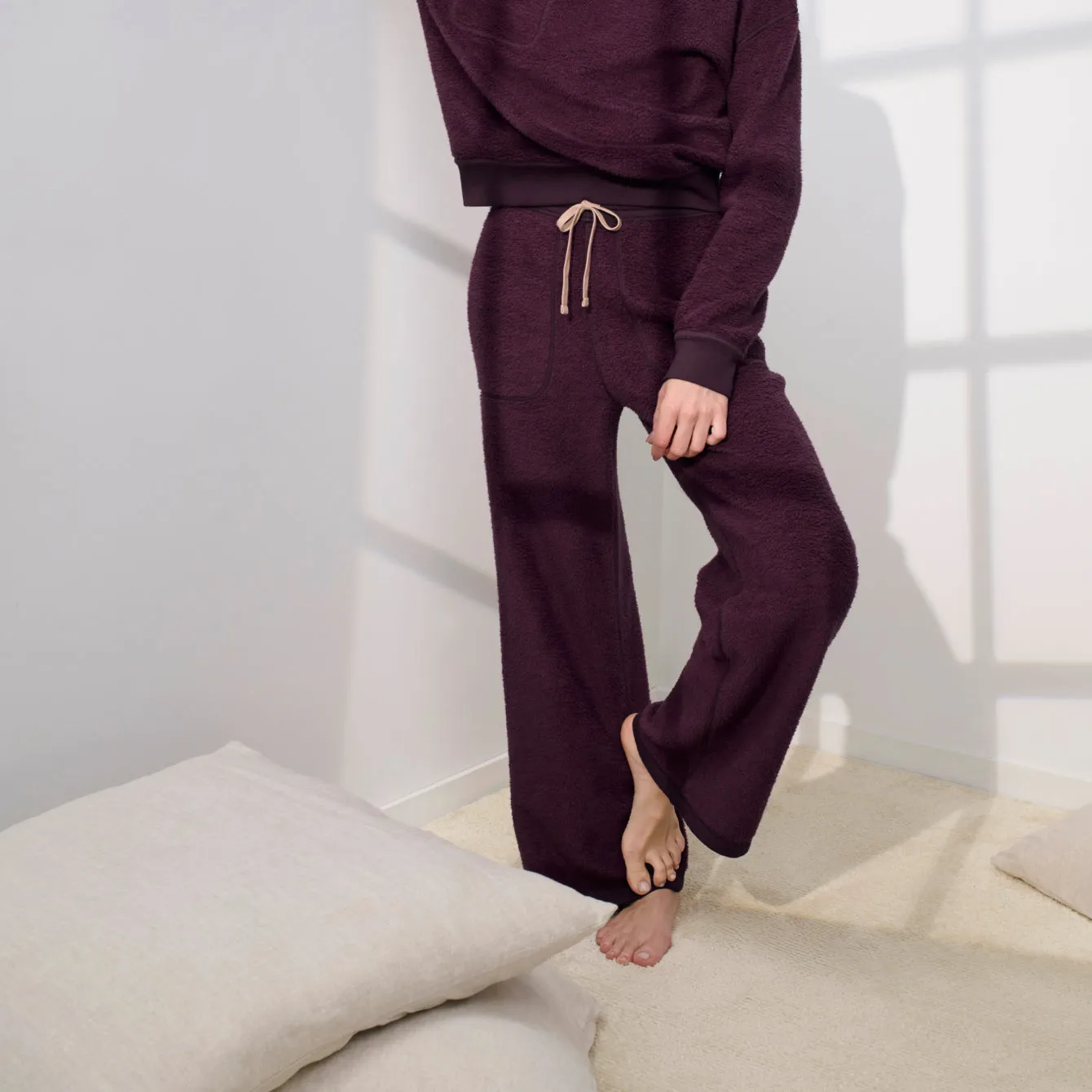 Silksweats™ Midweight Reversible Straight Leg sold by lunya product image thumbnail 5