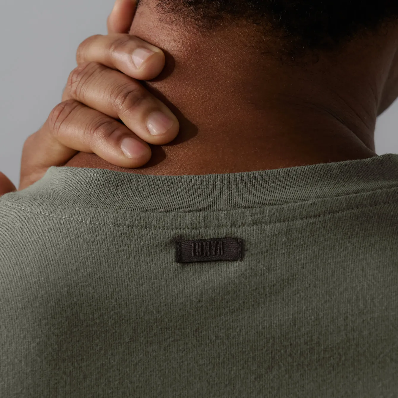 Men's Slumberknit™ Henley Tee sold by lunya product image thumbnail 4