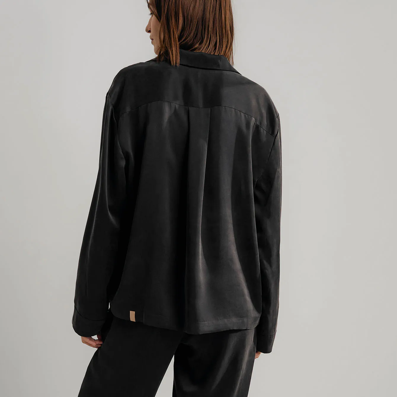 Washable Silk Long Sleeve Pant Set sold by lunya product image thumbnail 3