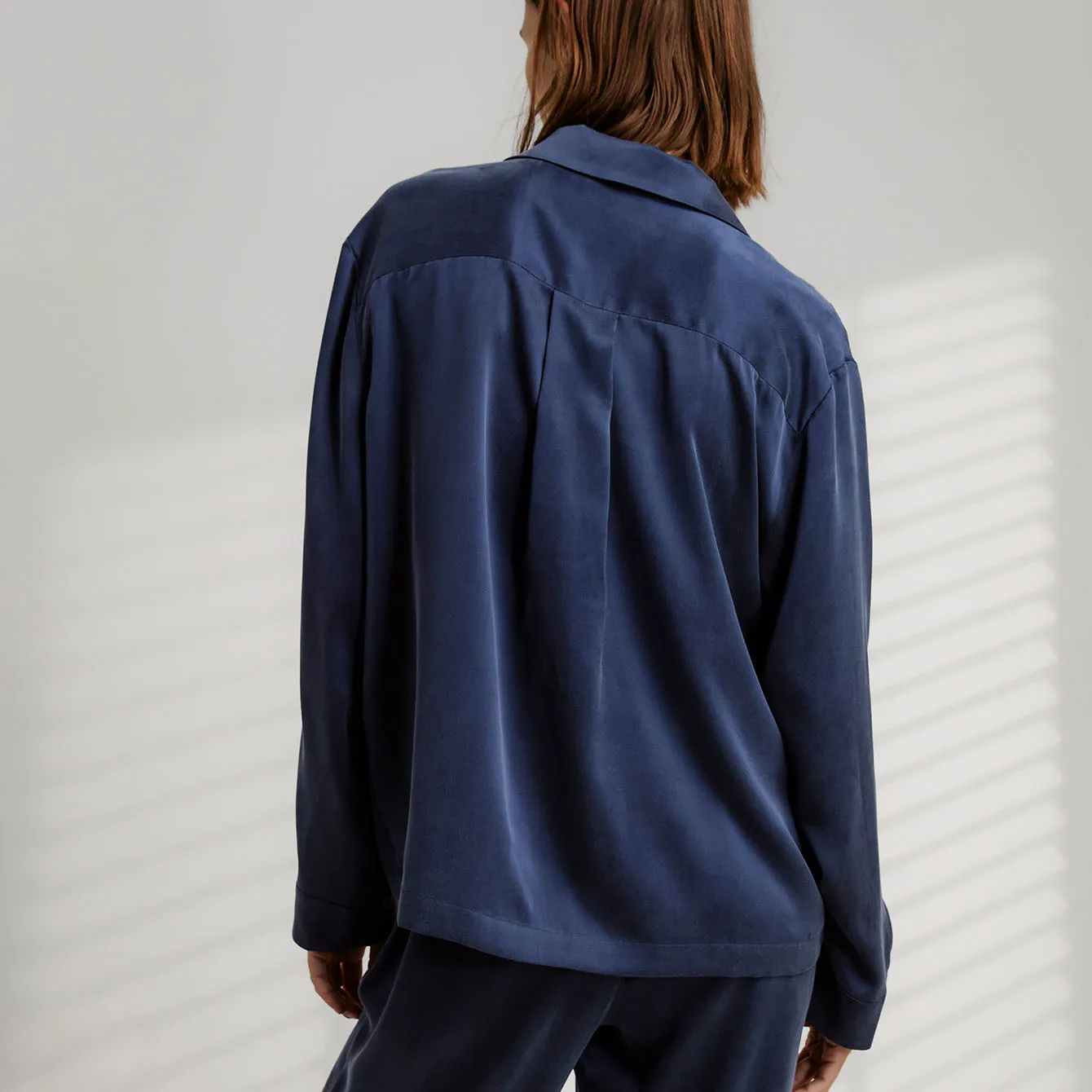 Washable Silk Long Sleeve Pant Set sold by lunya product image thumbnail 3