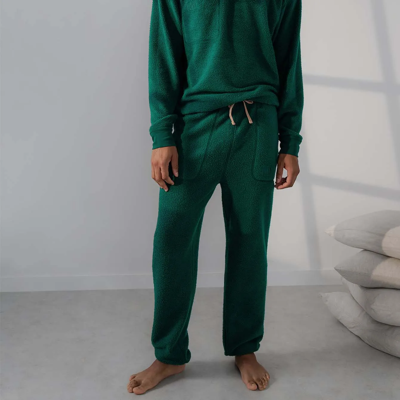 Men's Silksweats™ Midweight Reversible Jogger sold by lunya product image thumbnail 4