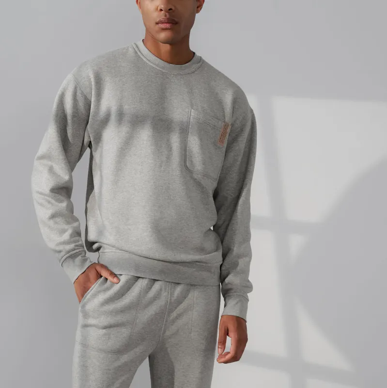 Men's Silksweats™ Midweight Reversible Pocket Sweatshirt sold by lunya