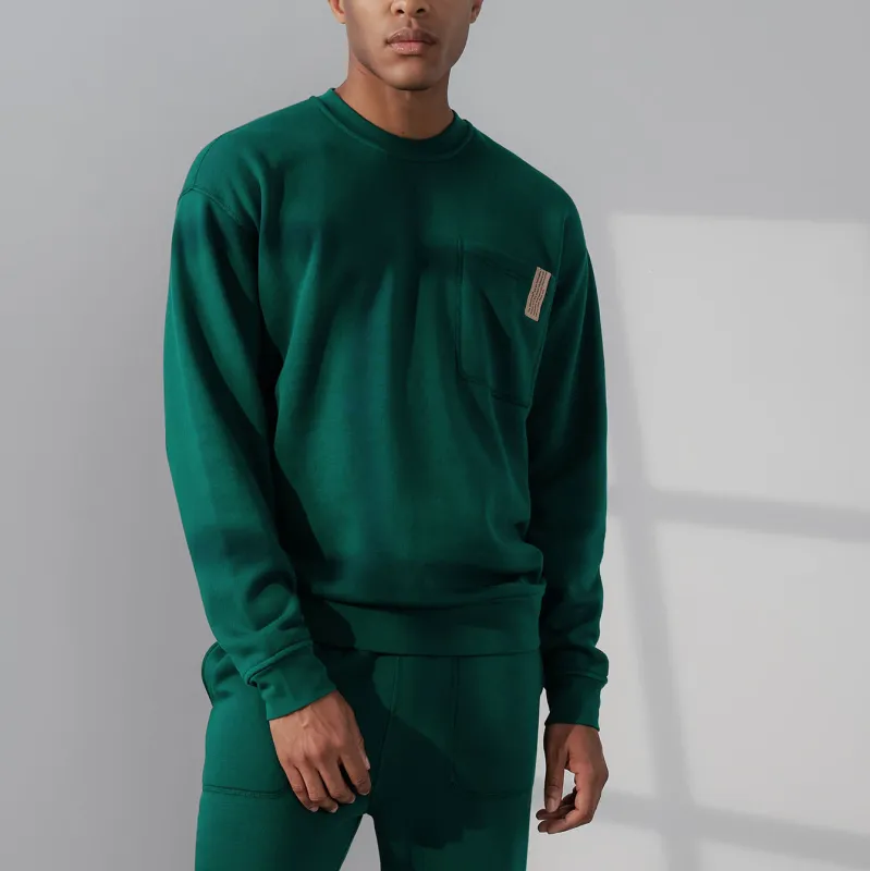 Men's Silksweats™ Midweight Reversible Pocket Sweatshirt sold by lunya