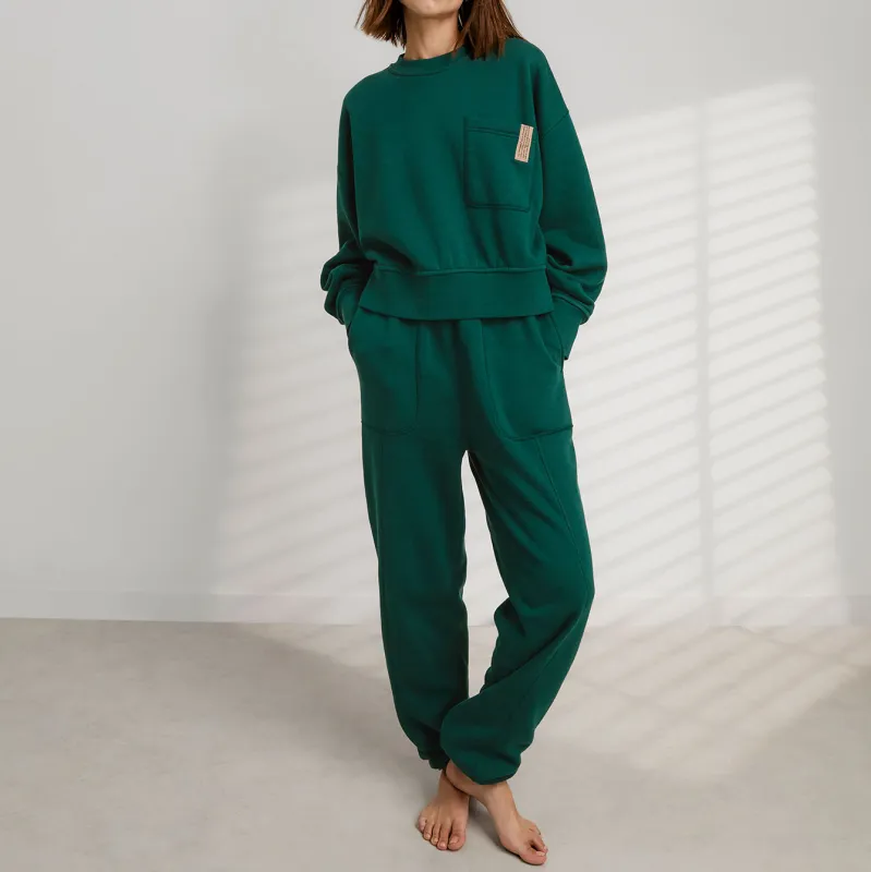 Silksweats™ Midweight Reversible Seamed Jogger sold by lunya