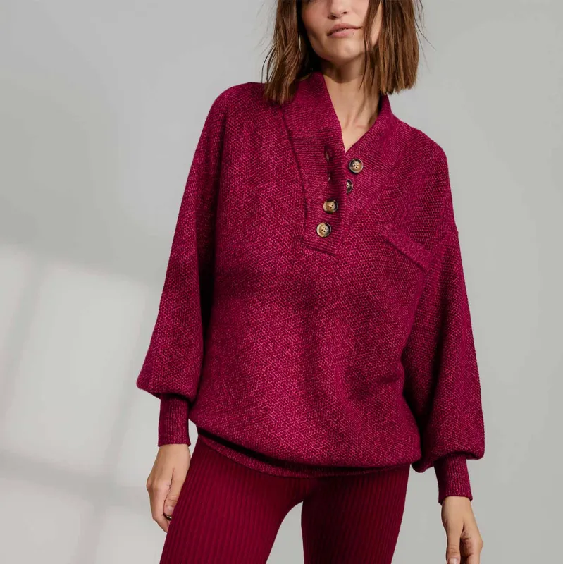 Cottonsilk™ Pocket Henley sold by lunya