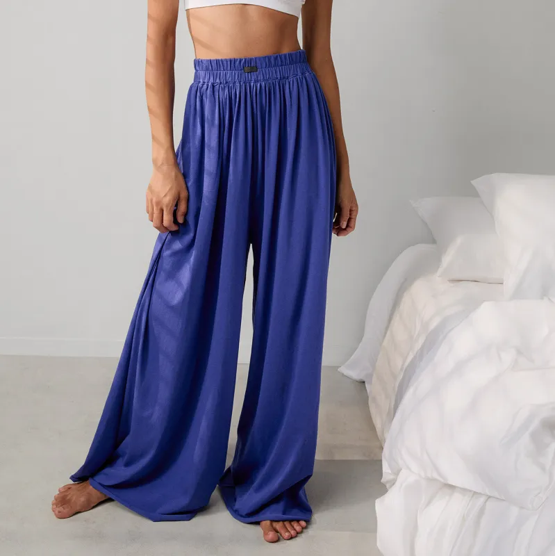 Organic Pima Wide Leg Pant sold by lunya