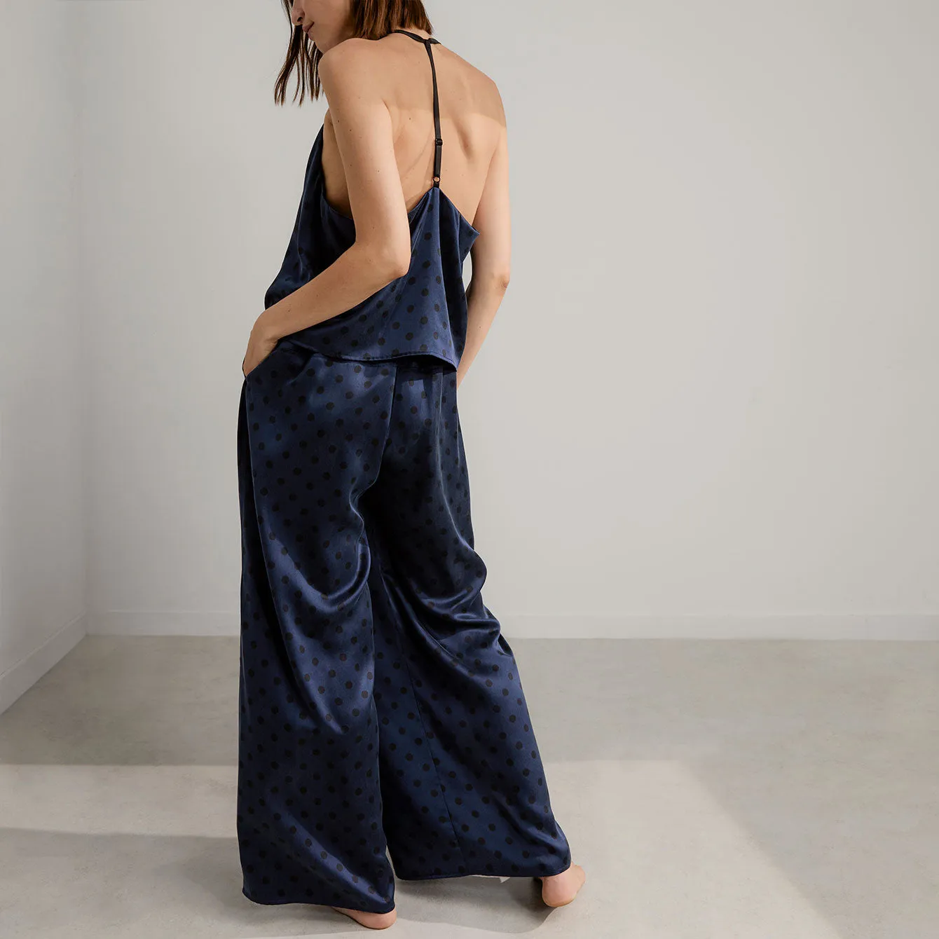 Washable Silk Cami Pant Set sold by lunya product image thumbnail 3