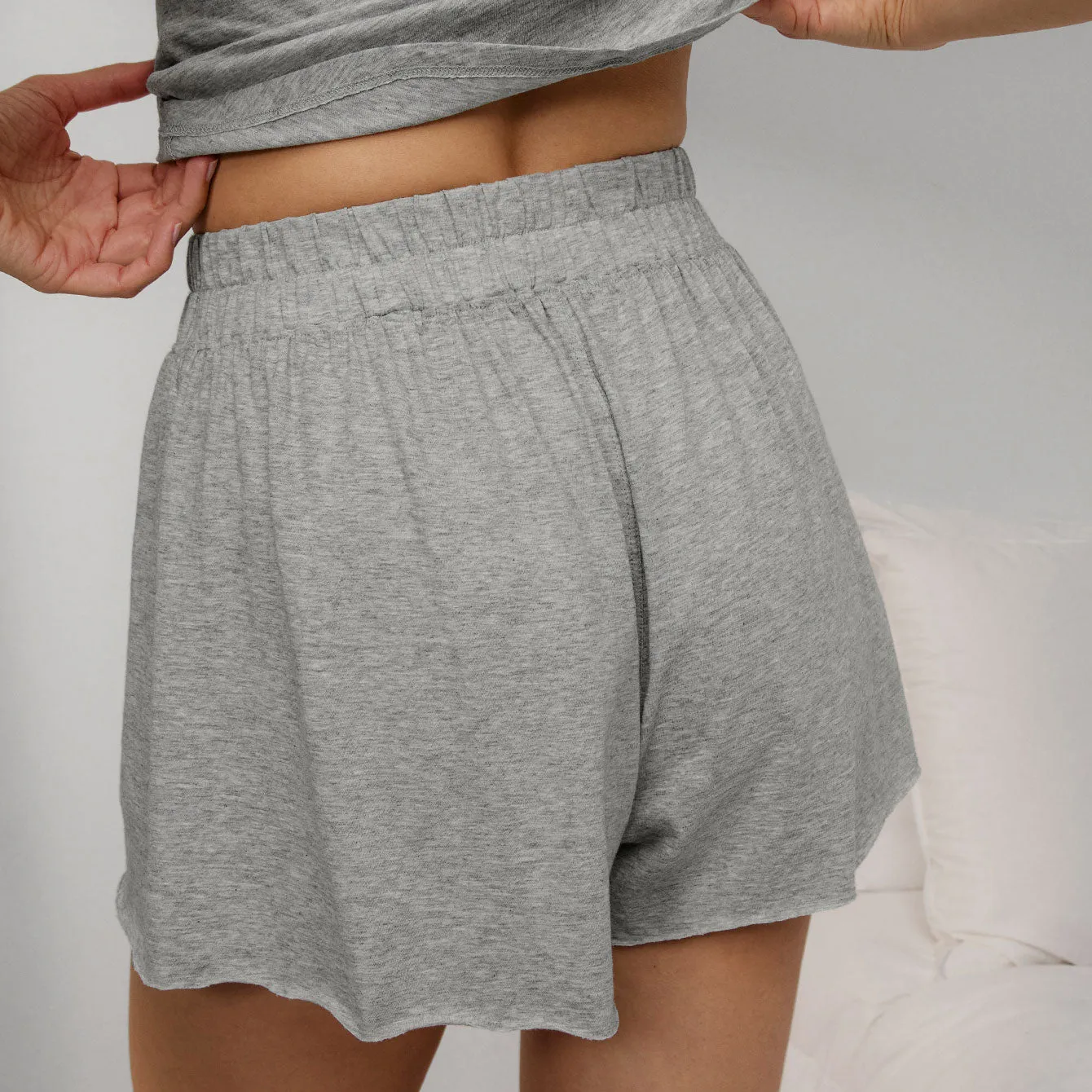Organic Pima Wide Leg Short sold by lunya product image thumbnail 3