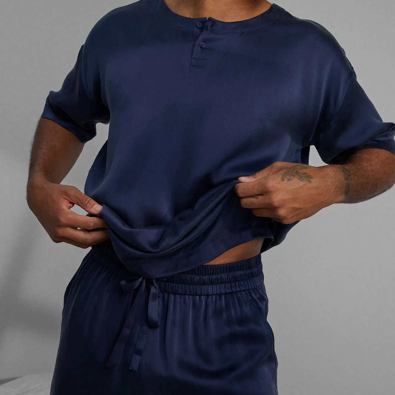 Men's Washable Silk Set sold by lunya product image thumbnail 2