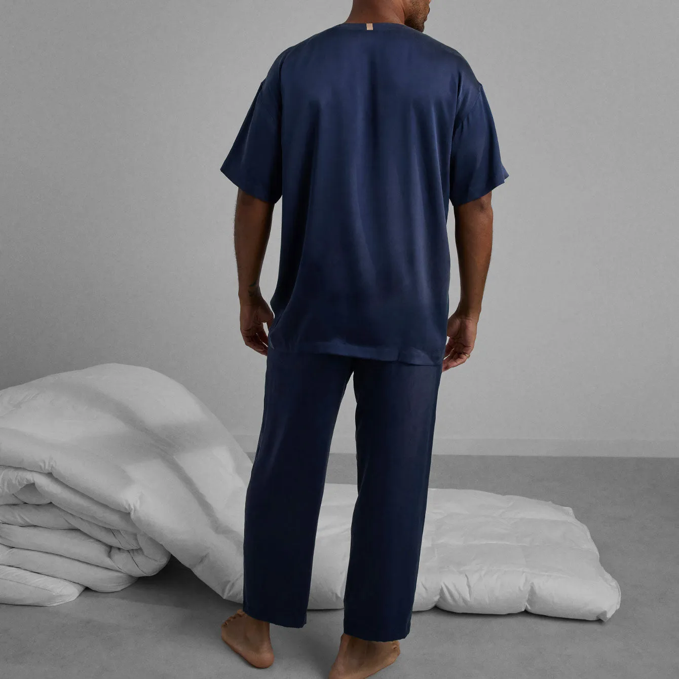 Men's Washable Silk Set sold by lunya product image thumbnail 3