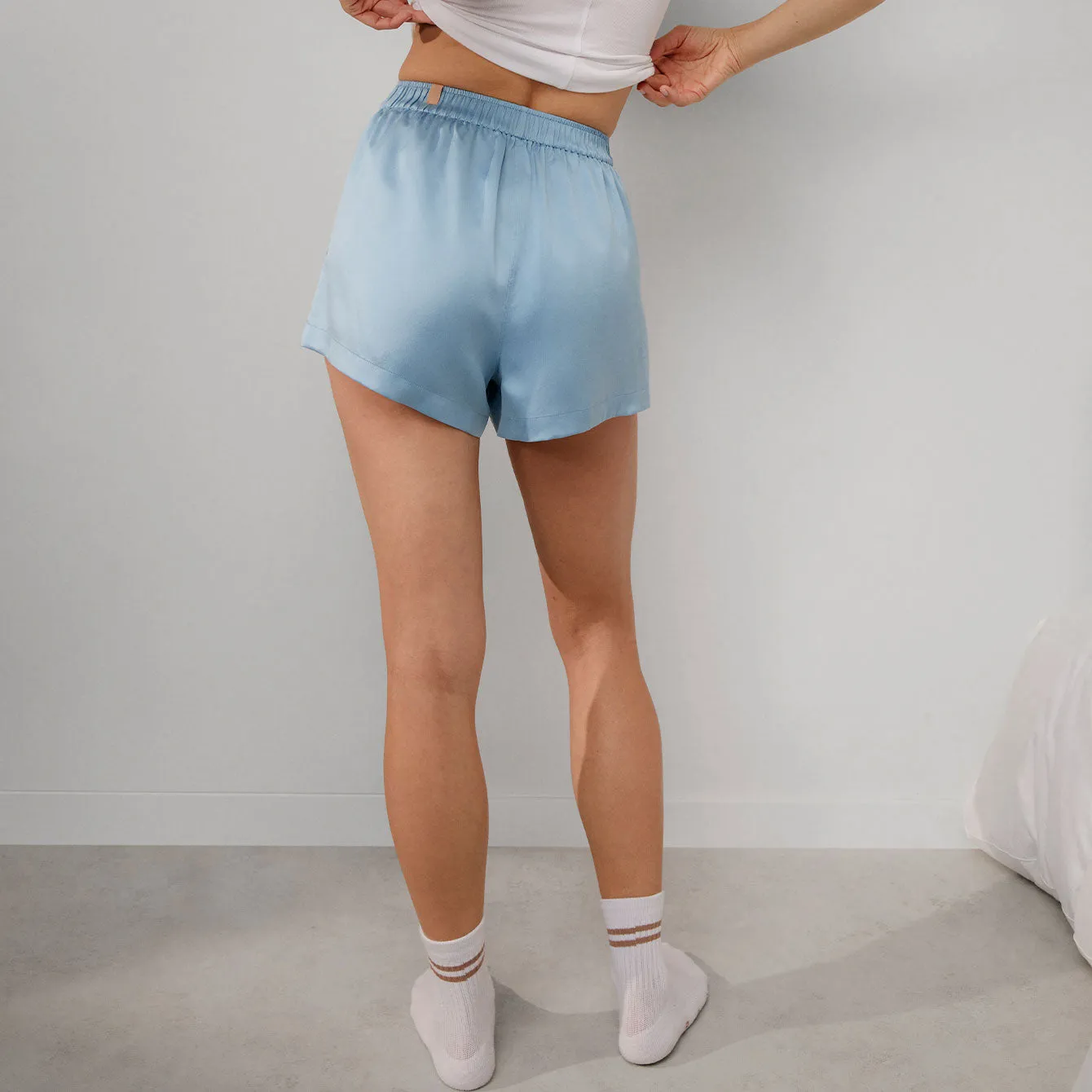 Washable Silk Boxer Short sold by lunya product image thumbnail 2